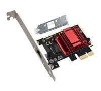 Tarjeta de red PCIE a RJ45 de 2,5 Gbps, Gigabit Ethernet, 10/100/2500 Mbps, chip RTL8125B de 2,5 Gbps para PC de sobremesa Gigabit