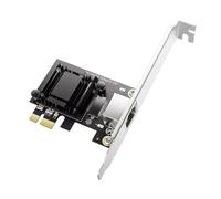 Tarjeta de red PCIe a RJ45 de 5 Gbps RTL8126 Chip Gigabit Ethernet PCIE adaptador de red para transmisión de datos de escritorio, disipador de calor de aluminio