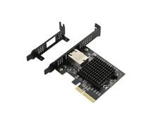 Tarjeta de red PCIE de 10 Gbps, tarjeta de interfaz de puerto único de 1 G/2,5 Gbps/5 Gbps/10 Gbps, tarjeta de red para servidores y juegos