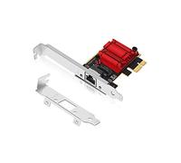 Tarjeta de Red PCIe de 2.5 GB, Adaptador de Interfaz Ethernet NICGIGA 2.5 Gigabit, Witch Realtek RTL8125B, Wake on LAN, 2.5G Nic Compatible con Windows/Linux/Mac OS