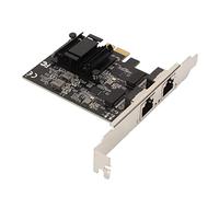 Tarjeta de Red PCIe, Tarjeta Ethernet Gigabit PCI Express de Doble Puerto RJ 45 para PC de Escritorio