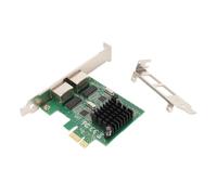Tarjeta de red PCIe X1 RTL8111G, adaptador Gigabit Ethernet de doble puerto, tarjeta de red PC para y