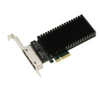 Tarjeta De Red PCIe x4 Quad LAN Gigabit Ethernet RJ45 Con 4 Chipsets Intel I210