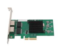 Tarjeta de Red PCIe4X, Durabilidad y Rendimiento Mejorados, Chip, Blindaje Chapado en Oro, Conectividad Confiable, Disipación de Calor Eficiente, para Soluciones de Red Versátiles