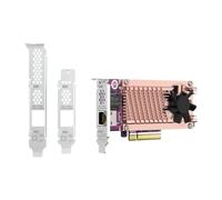 QNAP 2XPCIE2280 M.2SSD SL PCIEGEN3X8 1X AQC113C 10GBE NBASE-T Puerto