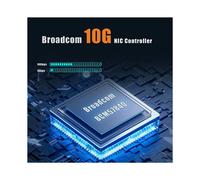 Tarjeta de Red SFP+ de 4 Puertos y 10 Gb (NIC Ethernet PCIE) con Controlador Broadcom BCM57840, Interfaz PCIe 3.0 X8