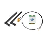 Tarjeta de Red Shuttle WLN-M22 M.2 2400 Mbit/s Wi-Fi 6E Bluetooth 5.2