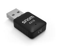 Tarjeta de Red Snom A210 USB Inalámbrica Wi-Fi 5 Dual Band 433 Mbit/s Negra