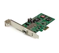 StarTech Tarjeta PCI Express NIC Ethernet PCI-E Gigabit con 1 puerto SFP abierto