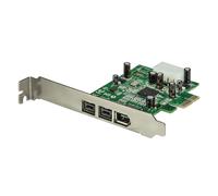 Tarjeta FireWire - StarTech.com PEX1394B3 Tarjeta PCI Express con 3 Puertos FireWire 1394