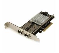 Tarjeta de Red - StarTech.com PEX20000SFPI Tarjeta PCI Express Red 10GB Fibra 2 Puertos SFP+ Abierto