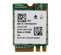 Tarjeta de Red, Tarjeta Bluetooth WiFi 2.4G/5G con NGFF/M.2, Tarjeta Mini Bluetooth WiFi portátil de Alta Velocidad Bluetooth inalámbrico 4.1 Tarjeta de Red Original para ASUS con señal Estable
