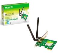 Tarjeta de Red - Tarjeta PCI-E WiFi 150 MB, Cuenta con 1 Antena Desmontable, Ideal para Conexiones inalámbricas rápidas y estables.