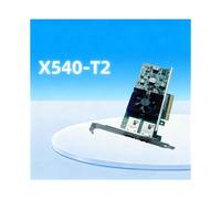 Tarjeta de Red X540-T2 con Chipset X540, PCIe X8, Puerto RJ45 de Cobre Dual de 10 Gbps, Tarjeta de Red Ethernet