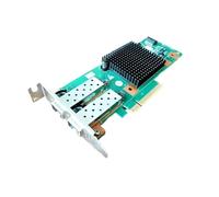 Tarjeta de Red X710-DA2 10G 7ZT7A00537 for estación de Trabajo de Escritorio de Servidor FREENAS QNAP ESXI PVE AR Nic(with 2 Cables)