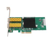 Tarjeta de Redes PCIe4x, Adaptador PCIe Gigabit Ethernet de Doble Puerto para Chip 82576, con Solución de Red Avanzada para Computadoras de Escritorio