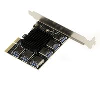 Tarjeta De Replicación Pcie 4xA 6 Puertos Por Liaisons USB3 - Banda 20G