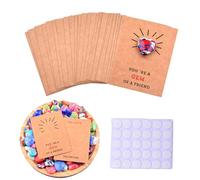 Tarjeta de San Valentín genérica - Juego de notas de deseo con acentos, fichas de memoria escritas sobre el tema del amor, papelería Compartir artística y emocional, selección de coincidencia para una