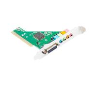 Tarjeta de sonido 8738 Adaptador de extensión de sonido para PC, computadora, placa base, convertidor de 4.1 canales, tarjeta de sonido para juegos