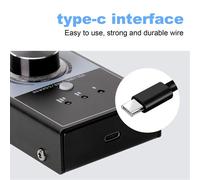 Tarjeta de sonido Computadora Controlador de volumen multimedia Interfaz de audio para PC Port?til Android Transmisi?n de video Control de silencio