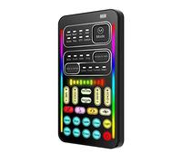 Tarjeta de sonido de mano con 8 modos de cambio de voz para teléfono móvil, tablet, dispositivo cambiador de sonido