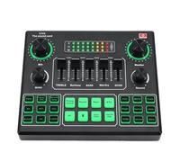 Tarjeta de sonido en vivo Grabación profesional Mezclador portátil Sonido Transmisión en vivo Tarjeta de sonido,Una Experiencia De Sonido MáS Interesante