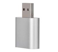 Tarjeta de Sonido EST¡§|REO 3D USB 2.0 Adaptador de Audio 7.1 Channel Surround Adaptador de Tarjeta de Sonido Externo con Adaptadores USB Adaptadores