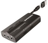 Coolsound Tarjeta de Sonido Externa 7.1 USB-C - Adaptador a USB-A - Entradas Microfono, Auriculares 3.5mm 3 Pin, Auricular + M