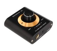 Tarjeta de sonido externa para decodificadores de música para control de volúmenes de alta fidelidad, enchufes USB y reproducción de computadora portátil, compatibilidad con tarjeta USB