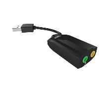 Keep out gaming hxadap - tarjeta de sonido 7.1, color negro