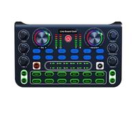 Tarjeta de sonido Mezclador de tarjetas de sonido profesional for transmisión KTV Mezclador de sonido en vivo for cantar,Una Experiencia De Sonido MáS Interesante