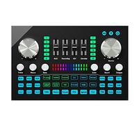 Tarjeta de sonido mezclador profesional de 1800 mAh, capacidad de la batería, 12 horas de tiempo en vivo (D 23 x 14,5 cm)