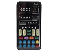 Tarjeta de Sonido Portátil Multifunción I9 Voice Changer para Grabación de Anclaje de Juegos, 8 Efectos de Sonido, para Cualquier Dispositivo (versión Inglesa)