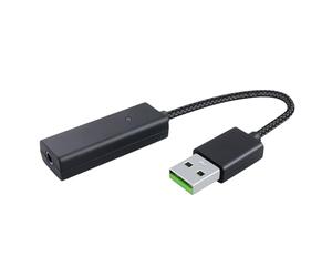 Tarjeta de sonido premium 7.1 Virtual Surround Converter mejora la auditoria para PC y auriculares para juegos