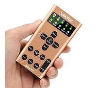 Tarjeta de sonido profesional en vivo, mezclador de audio Bluetooth 5.3 con cambiador de voz mágico y cancelación de ruido, tarjeta de sonido USB-C portátil para transmisión/karaoke/grabación en PC