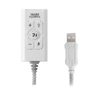 Mars Gaming MSC2, Tarjeta Sonido Externa USB 7.1, PS5/ PS4/ PC/Mac/Switch, Negra