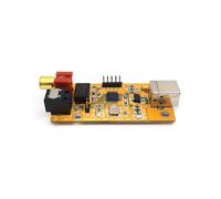 Tarjeta de Sonido USB A Fibra Coaxial I2S/Chip Decodificador USB PCM2706 para Amplificador de Potencia de Audio, Computadora y Teléfono.