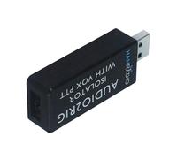 Tarjeta de sonido USB AUDIO2RIG ISOLATOR para mejorar el sonido auditivo claro en computadoras, mejora de sonido auditivo para laptop