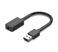Tarjeta de Sonido Vention CDZB0/ USB Macho - 1x Jack 3.5 Hembra