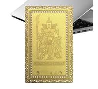 Tarjeta de Tai Sui 2026 - Tarjeta de cobre Tai Sui 2026 de éxito | Colección de tesoros de riqueza de Buda de tradición china para decoración del hogar del año del caballo, bendición de interior