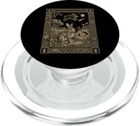 Tarjeta de Tarot de constelación de Conejo Salvaje gótico Celestial PopSockets PopGrip para MagSafe