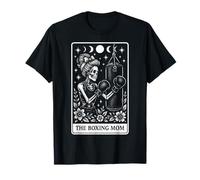 Tarjeta de Tarot de Esqueleto para el día de la Madre The Boxing Mom Mama Boxer Camiseta