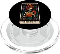 Tarjeta de Tarot de Esqueleto para el día de la Madre The Boxing Mom Mama Boxer PopSockets PopGrip para MagSafe
