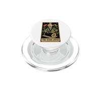 Tarjeta de Tarot Esqueleto de Comida Japonesa para Amantes del Sushi PopSockets PopGrip para MagSafe