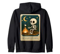 Tarjeta de Tarot Feliz campista Amante Camping Aventura al Aire Libre Sudadera con Capucha