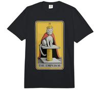 Tarjeta de Tarot Gato El Emperador Gato Rascador Poste Árbol Gato Comfort Colors Adult Heavyweight T-Shirt