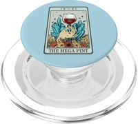 Tarjeta de Tarot Mega Pint Vintage Mystical Wine Graphic PopSockets PopGrip para MagSafe