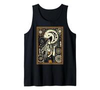 Tarjeta de Tarot místico de Bruja de la Naturaleza pagana para buscador mágico Camiseta sin Mangas