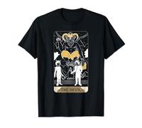 Tarjeta de Tarot Oculta de Bruja gótica Baphomet Halloween Camiseta
