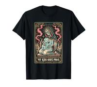 Tarjeta de Tarot para Amantes de Las Mascotas con diseño de Esqueleto de My Kids Have Camiseta
